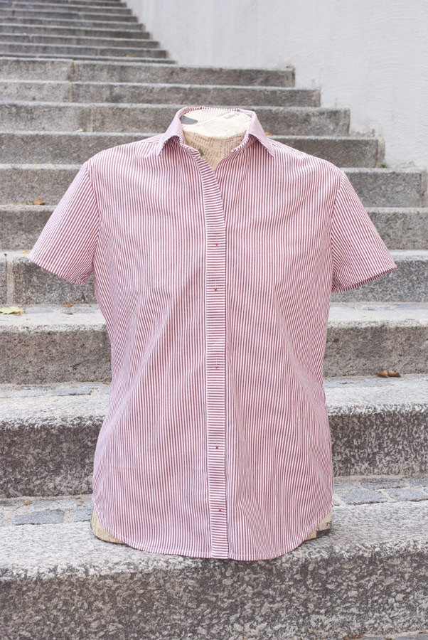 Striped Short Sleeve Button Up, Shop Now at Pseudio!