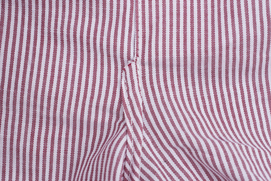 Stripey Measure Twice / Cut Once Darcy Boxers: Front Crotch