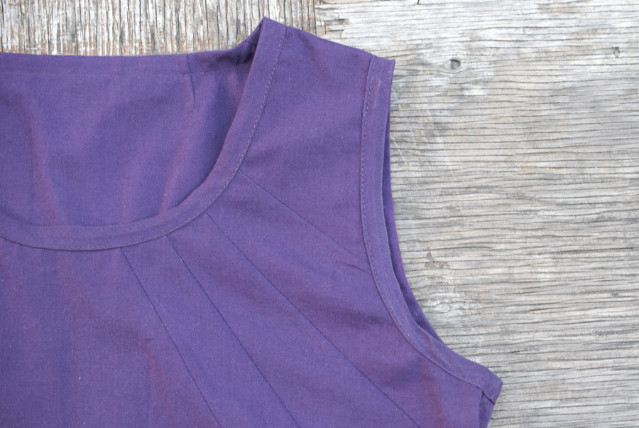 Purple Tank Top: Inside